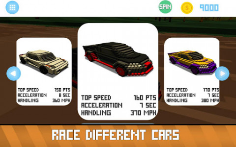 اسکرین شات بازی Horizon Blocky Racing 4