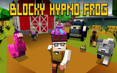 اسکرین شات بازی Blocky Hypno Frog Simulator - Hypnotize and Fun! 1