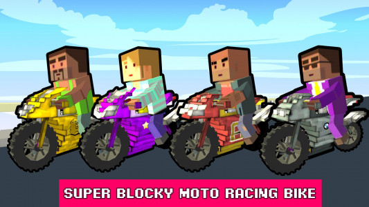 اسکرین شات بازی Blocky Moto Rider - Motorcycle 3