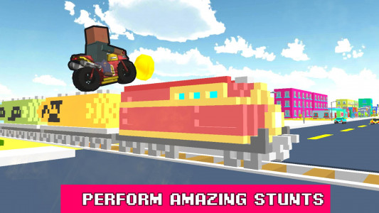 اسکرین شات بازی Blocky Moto Rider - Motorcycle 5