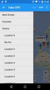 اسکرین شات 4 برنامه Fake GPS