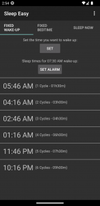 اسکرین شات برنامه Sleep Easy 1