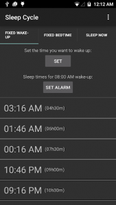 اسکرین شات برنامه Sleep Cycle 6
