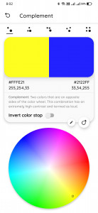 اسکرین شات برنامه Color Palette 5