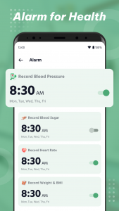 اسکرین شات برنامه Blood Pressure App: BP Monitor 8