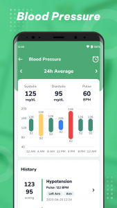 اسکرین شات برنامه Blood Pressure App: BP Monitor 5