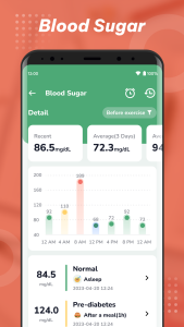 اسکرین شات 6 برنامه Blood Pressure App: BP Monitor
