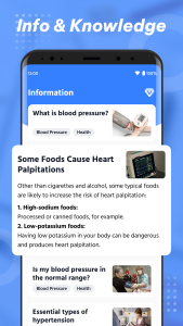 اسکرین شات 7 برنامه Blood Pressure App: BP Monitor