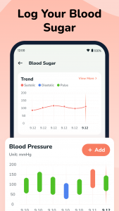 اسکرین شات برنامه Health Tracker: Blood Pressure 4