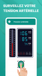اسکرین شات 3 برنامه Blood Pressure Monitor - (BP)