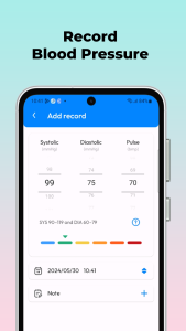 اسکرین شات 2 برنامه Smart BP, Blood Pressure App
