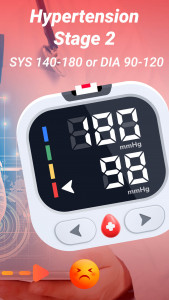 اسکرین شات برنامه Blood Pressure & Sugar:Track 3