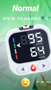 اسکرین شات برنامه Blood Pressure & Sugar:Track 1