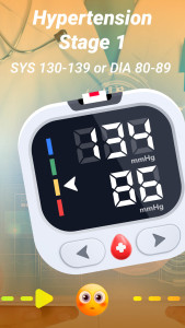 اسکرین شات 2 برنامه Blood Pressure & Sugar:Track