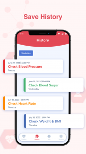 اسکرین شات برنامه Blood Pressure App: Bp Log 6