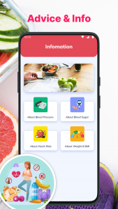 اسکرین شات 6 برنامه Blood Pressure App: Bp Log