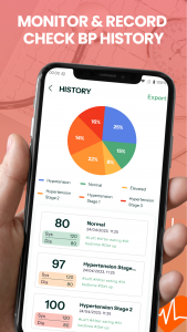 اسکرین شات برنامه Blood Pressure Tracker: Bp Log 4