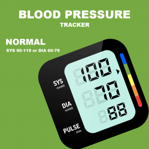اسکرین شات برنامه Blood Pressure App 1
