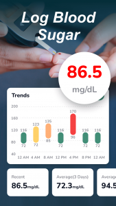 اسکرین شات 3 برنامه Health Tracker: BP Monitor App