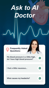 اسکرین شات 7 برنامه Health Tracker: BP Monitor App