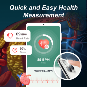 اسکرین شات 1 برنامه Health Tracker: BP Monitor App