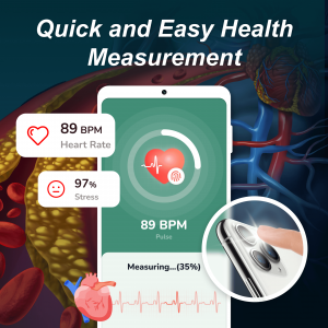 اسکرین شات برنامه Health Tracker: BP Monitor App 1