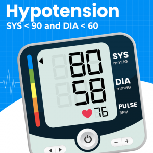 اسکرین شات برنامه Blood Pressure Tracker App 1