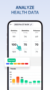 اسکرین شات برنامه BP Tracker: Blood Pressure Hub 3