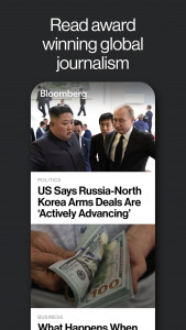 اسکرین شات برنامه Bloomberg: Finance Market News 2
