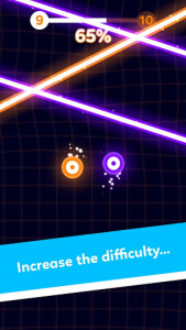 اسکرین شات بازی Balls VS Lasers: A Reflex Game 4