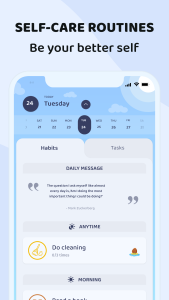 اسکرین شات 2 برنامه Rabit: Habit Tracker & Planner