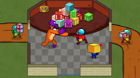 اسکرین شات 5 بازی Survivor In Rainbow Monster