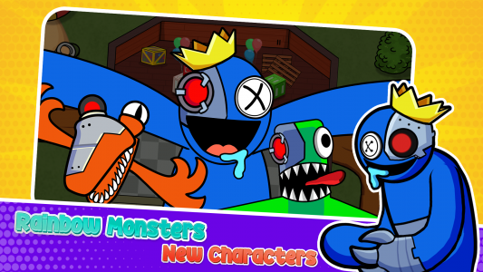 اسکرین شات بازی Survivor In Rainbow Monster 1