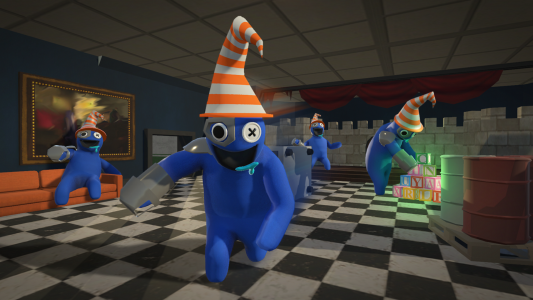 اسکرین شات بازی Blue Monsters: Rainbow Room 3