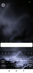 اسکرین شات برنامه Running Keyboard:Typing Themes 3