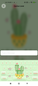 اسکرین شات برنامه Running Keyboard:Typing Themes 5