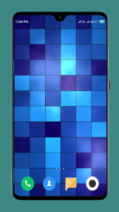 اسکرین شات برنامه Blue Wallpaper 4K 4