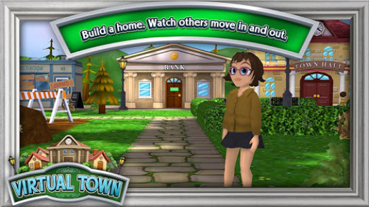 اسکرین شات بازی Virtual Town 3