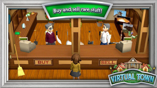 اسکرین شات بازی Virtual Town 5