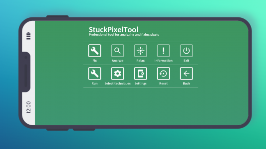 اسکرین شات 6 برنامه Stuck Pixel Tool