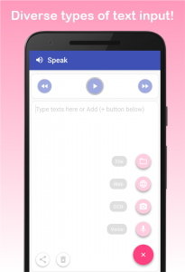 اسکرین شات 2 برنامه Text to Speech TTS Read Aloud