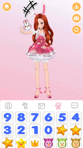 اسکرین شات 2 بازی Girl-Styledoll Fashion Show - 3D Avatar maker