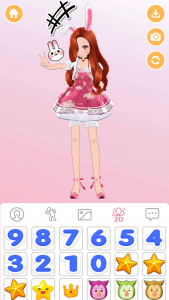 اسکرین شات بازی Girl-Styledoll Fashion Show - 3D Avatar maker 2