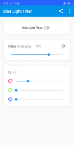 اسکرین شات برنامه Night Screen Blue Light Filter 2