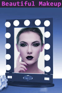 اسکرین شات برنامه Makeup mirror & Compact mirror 1