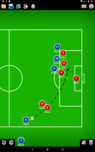 اسکرین شات برنامه Coach Tactic Board: Soccer 3