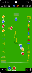 اسکرین شات برنامه Coach Tactic Board: Soccer 2