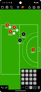 اسکرین شات برنامه Coach Tactic Board: Hockey 3