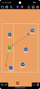 اسکرین شات برنامه Coach Tactic Board: Volley 3