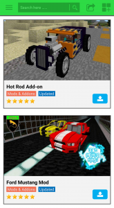 اسکرین شات برنامه Cars Mod 4